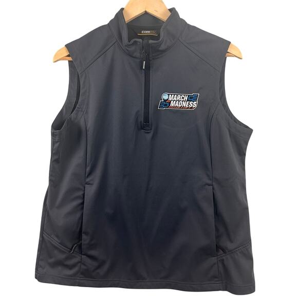 NCAA Jackets & Blazers - NCAA March Madness Sleeveless Quarter Zip Vest Women’s Medium Gray Core365